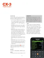 Preview for 7 page of ASA Electronics cx-3 User Manual