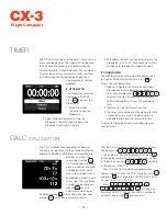 Preview for 17 page of ASA Electronics cx-3 User Manual