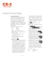 Preview for 18 page of ASA Electronics cx-3 User Manual