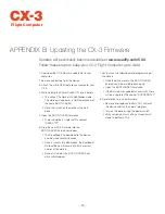 Preview for 21 page of ASA Electronics cx-3 User Manual