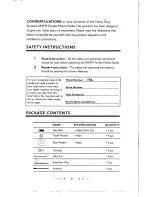 Preview for 2 page of ASA Electronics Heavy Duty Systems TRA-4100 Using Manual