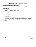 Preview for 2 page of ASA Electronics Jensen MSR3007TMG Troubleshooting Manual