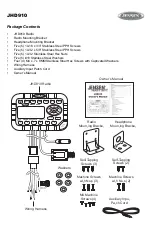 Preview for 3 page of ASA Electronics JHD910 Owner'S Manual