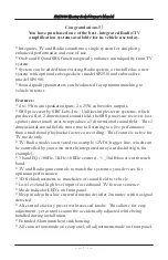 Preview for 2 page of ASA Electronics SRS1000 Owner'S Manual