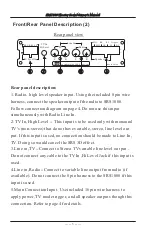 Preview for 8 page of ASA Electronics SRS1000 Owner'S Manual