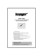 Preview for 1 page of ASA Electronics Voyager AOM-7694 Owner'S Manual