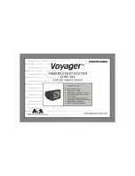 Предварительный просмотр 1 страницы ASA Electronics Voyager VOM78T Operation Manual