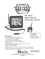 Preview for 1 page of ASA Electronics WVOS541 Owner'S Manual