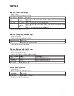 Preview for 11 page of ASA Electronics XRV10 Operating Instructions Manual