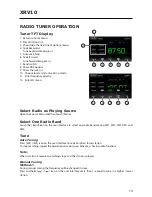 Preview for 13 page of ASA Electronics XRV10 Operating Instructions Manual