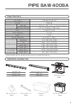 Предварительный просмотр 9 страницы Asada 400SA Instruction Manual