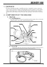 Preview for 9 page of Asada Beaver 100 Instruction Manual