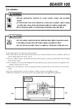 Preview for 13 page of Asada Beaver 100 Instruction Manual