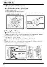 Предварительный просмотр 22 страницы Asada BEAVER 50 Instruction Manual