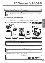 Предварительный просмотр 13 страницы Asada ECOsaver V240SP Instruction Manual