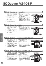 Предварительный просмотр 24 страницы Asada ECOsaver V240SP Instruction Manual