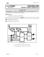 Preview for 1 page of Asahi KASEI AKD4382A-SB Manual