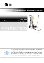 Asahi Sunac SP1628 Operation And Maintenance Manual предпросмотр