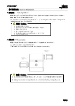 Preview for 13 page of ASAHI YUKIZAI Dymatrix AVHPRS User Manual