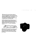 Предварительный просмотр 2 страницы ASAHI pentax 67 Operating Manual