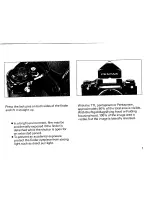 Предварительный просмотр 11 страницы ASAHI pentax 67 Operating Manual