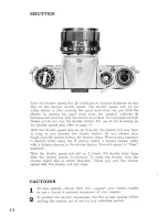 Предварительный просмотр 12 страницы ASAHI Pentax S1a Operating Manual