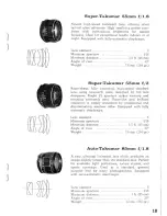 Предварительный просмотр 19 страницы ASAHI Pentax S1a Operating Manual