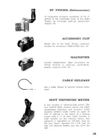 Предварительный просмотр 29 страницы ASAHI Pentax S1a Operating Manual