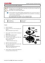 Предварительный просмотр 17 страницы AsahiAV Type 55 User Manual