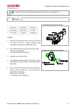 Предварительный просмотр 23 страницы AsahiAV Type 55 User Manual