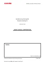 Предварительный просмотр 28 страницы AsahiAV Type 55 User Manual