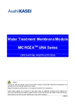 AsahiKASEI MICROZA UNA Series Operating Instructions Manual preview