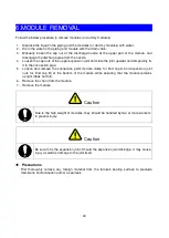 Предварительный просмотр 44 страницы AsahiKASEI MICROZA UNA Series Operating Instructions Manual