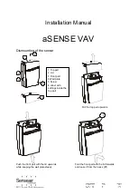 Preview for 1 page of AsahiKASEI Sensair aSENSE VAV Installation Manual