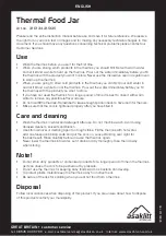 Preview for 1 page of Asaklitt 31-5134 Manual