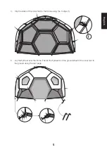 Предварительный просмотр 5 страницы Asaklitt Base tent 8pers Instruction Manual