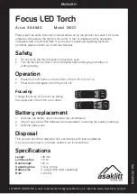 Asaklitt N-001 User Manual preview