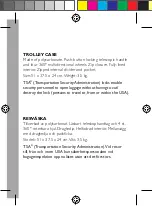 Preview for 2 page of Asaklitt Trolley Case User Manual