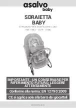 Предварительный просмотр 25 страницы asalvo baby 17062 Instructions Manual