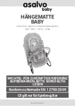 Предварительный просмотр 31 страницы asalvo baby 17062 Instructions Manual