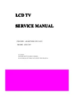 Asano LED2295 Service Manual preview