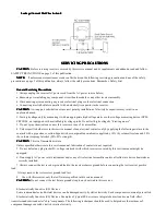 Preview for 4 page of Asano LED2295 Service Manual