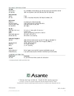 Preview for 2 page of Asante Asante FriendlyNET FS4124R Technical Specifications