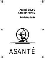 Asante Desktop EN/SC Installation Manual preview
