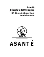 Asante EtherPaC 2000+ Series Installation Manual предпросмотр