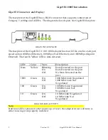 Предварительный просмотр 6 страницы Asante GigaNIX 1000T User Manual