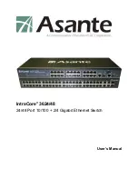 Предварительный просмотр 1 страницы Asante IntraCore 3624 User Manual