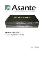 Preview for 1 page of Asante IntraCore 39240 User Manual