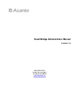 Asante SmartBridge Administrator'S Manual предпросмотр