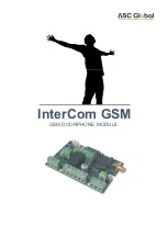 ASC Global InterCom GSM User Manual предпросмотр